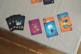Sbírka karet hráče a bodované hordy (sady) 