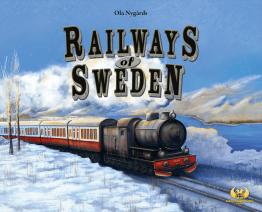 Railways of Sweden + set průhledných tokenů