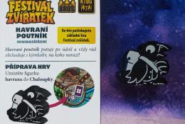 Festival zvířátek - Žeton havrana a pravidla Minirozšíření