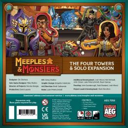 Meeples & Monsters: The Four Towers and Solo Expansion - obrázek