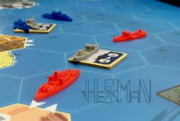 modely lodí při hraní, insert od Hermana
