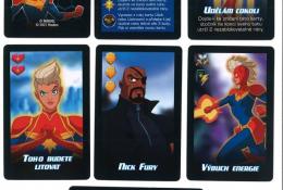 Captain Marvel - ukázka karet