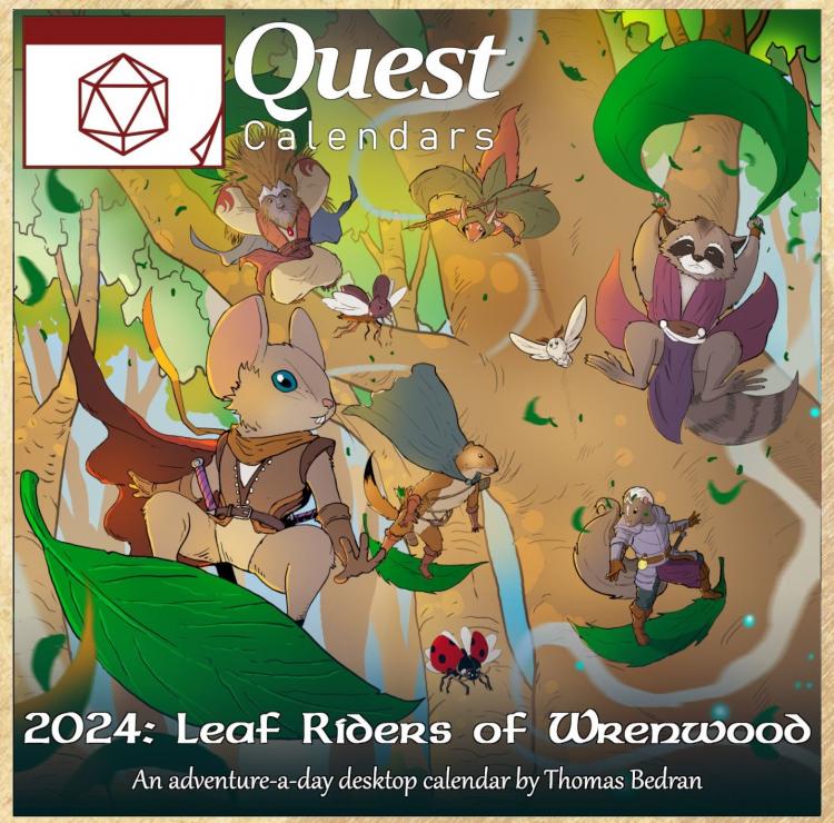 Otázky a odpovědi ke hře Quest Calendar 2024 Leaf Riders of Wrenwood