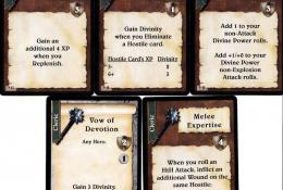 Karty skillů (Cleric)
