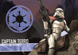 Star Wars: Imperial Assault – Captain Terro Villain Pack - obrázek