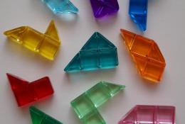 Farebné tetrisové dieliky