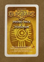Quest for El Dorado, The: Promo Pack – Telegram - obrázek