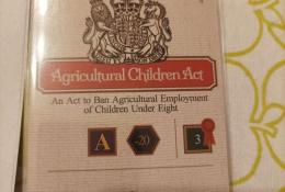 Zákon o zákazu zaměstnávání dětí pod 8 let v zemědělství