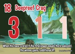 Smash Up: Deepreef Crag Promo Card - obrázek