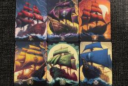 Cannonades: karty lodí