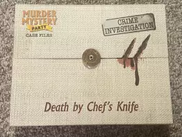 Murder Mystery Party Case Files: Death by Chef´s Knife - obrázek
