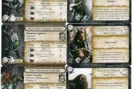 Karty velitelů a jednotek