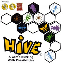 Hive + Ladybug + Mosquito + Pillbug