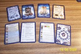 Lodě, cíle plavby a pravidla na kartách