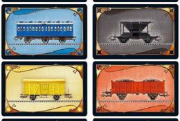 Karty vozů - jednobarevné vagóny