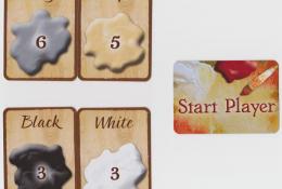 Karty speciálních barev a karta začínajícího hráče