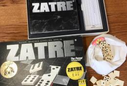 ZATRE - obsah krabice a herní komponenty