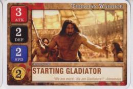 Trh - karty startovních gladiátorů