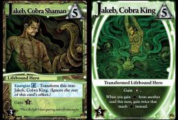 Jakeb, Cobra Shaman morph do Jakeb, Cobra King