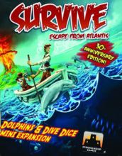 Survive: Escape from Atlantis! Dolphins & Dive Dice Mini Extension - obrázek