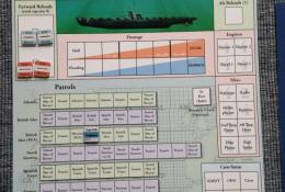 Detail ponorky v misi na Britských ostrovech