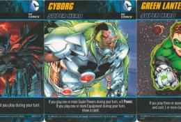 Heroes - Batman, Cyborg, Green Lantern