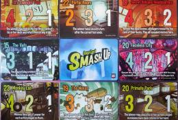 Smash Up Science Fiction Double Feature - Ukázka karet základen