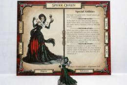 Spider Queen - karta + namalovaná figurka