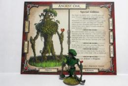 Ancient Oak - karta + namalovaná figurka