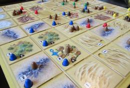 Targui - rozehraná hra, hrací plán