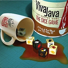 Vivajava: The Coffee Game: The Dice Game - Německy