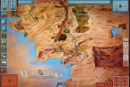 herní mapa Středozemě