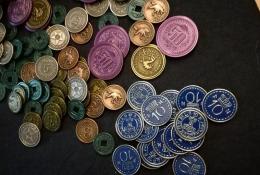 Nové MODRÉ kovové mince - $10 Nordic