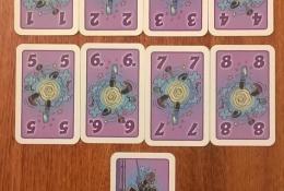 balíček karet fialového hráče 