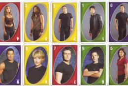 Fanúškovské Stargate Uno - Karty
