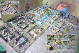 Zombicide: Černý mor 3D terén (Vesnice + podzemí)
