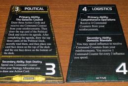 Karty strategií - Politika a Logistika