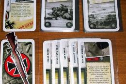Herní oblast německého hráče (velitel E. Rommel)