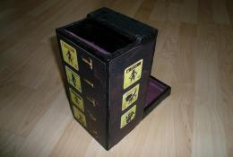 home made dice tower