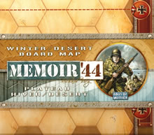 Memoir '44: Winter/Desert Board Map - obrázek