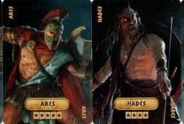 Activation cards - Gods