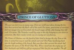 Velká karta Nemesis - Prince of Gluttons (rub)