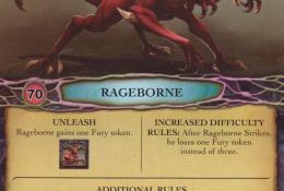 Velká karta Nemesis - Rageborne (líc)