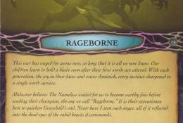 Velká karta Nemesis - Rageborne (rub)