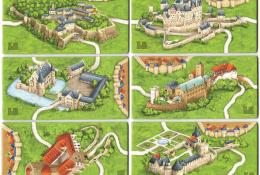 Carcassonne: Burgen in Deutschland