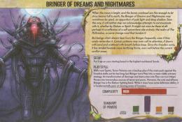 Bringer of Dreams and Nightmares - zadní strana desky