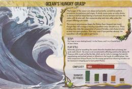 Ocean's Hungry Grasp - zadní strana desky