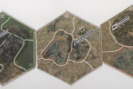 Ukázka hexů, ze kterých se skládá herní plán