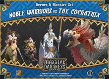 Massive Darkness: Heroes & Monster Set – Noble Warriors vs The Cockatrix - obrázek