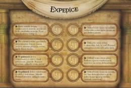tabulka scénáře expedice
